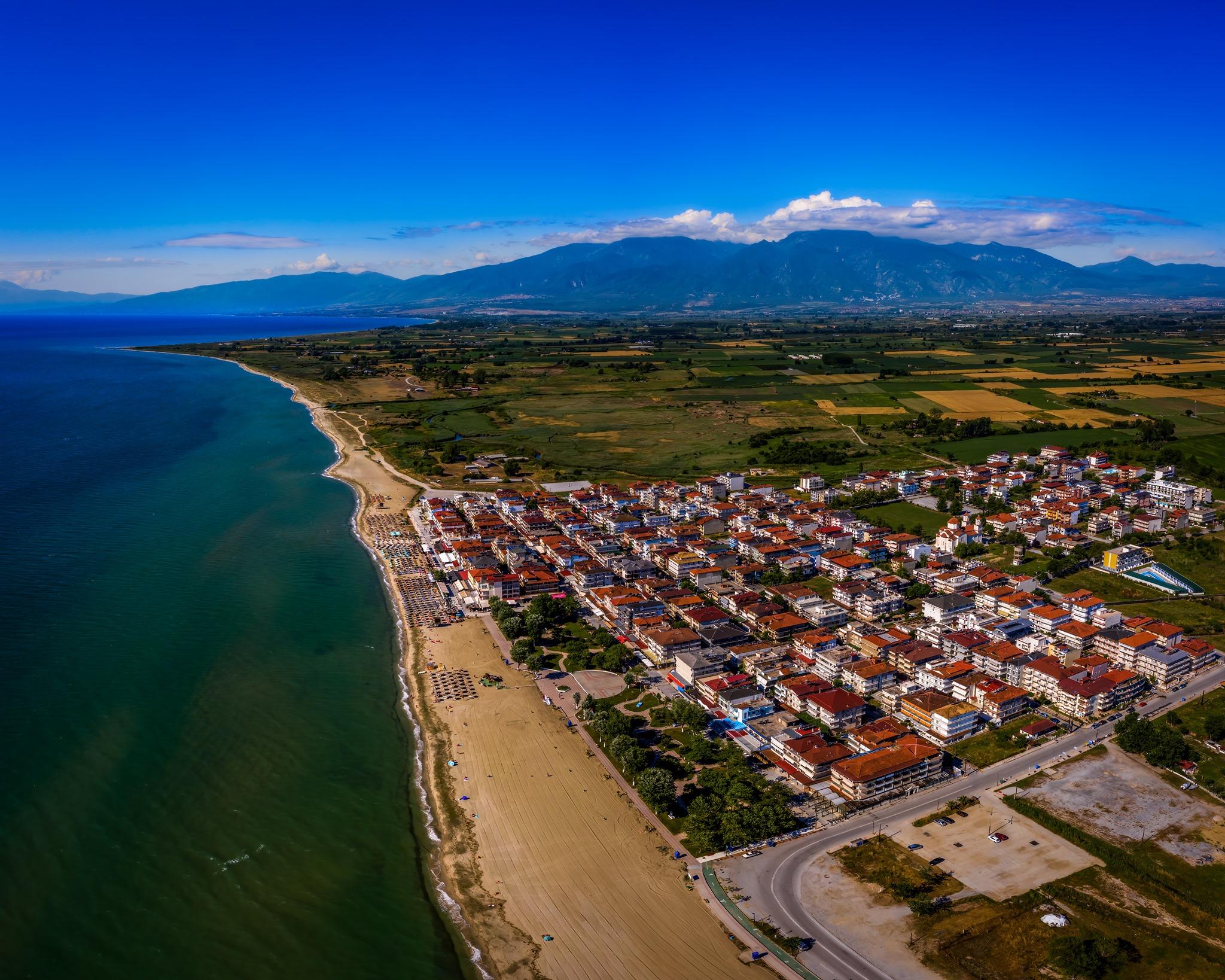Christina Hotel Olympiaki Akti Bagian luar foto